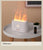 Flame Humidifier Aroma Diffusers Machine Home Bedroom Silent Essential Oil Flame Aroma Diffuser