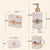 Bathroom Accessories Set Ceramic Liquid Soap Dispenser Toothbrush Gift Birthday Present Free Shipping