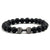 Classic Natural Stone Beaded Bracelet gym Fitness Dumbbell Energy Men Bracelets Bangles Barbell Wristband Women Jewelry Pulseira