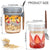 Oatmeal Cup Overnight Oats Jars Breakfast Cup with Lid &Spoon Wide Mouth Milk Fruit Salad Food Storage Container Kitchen Gadgets