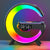 Multifunctional Wireless Charger Stand Pad Alarm Clock Speaker RGB Light Fast Charging Station for iPhone X 11 12 13 14 Samsung