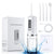 Detachable Electric Oral Irrigator Dental Water Flosser Portable Teeth Clean 230ML Water Tank IPX7 4pcs Nozzels Teeth Cleaner