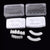 Punk Hip Hop Gold Silver Color Teeth Grillz Men Women Full Iced Out CZ Stone Micro Paved Top&Bottom Grills Set Cosplay Jewelry