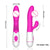 30 Speed Rechargeable Handheld Silicone Adult Clit Clitoral Clitoris Sex Toy G Spot Dual Motor Rabbit Vibrator for Women Female