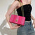 Fashion  Leather Women's Shoulder Bag Versatile Luxury Brand Beach Hand Bag Eagle Head Chain Cross Body Underarm Patch Bag